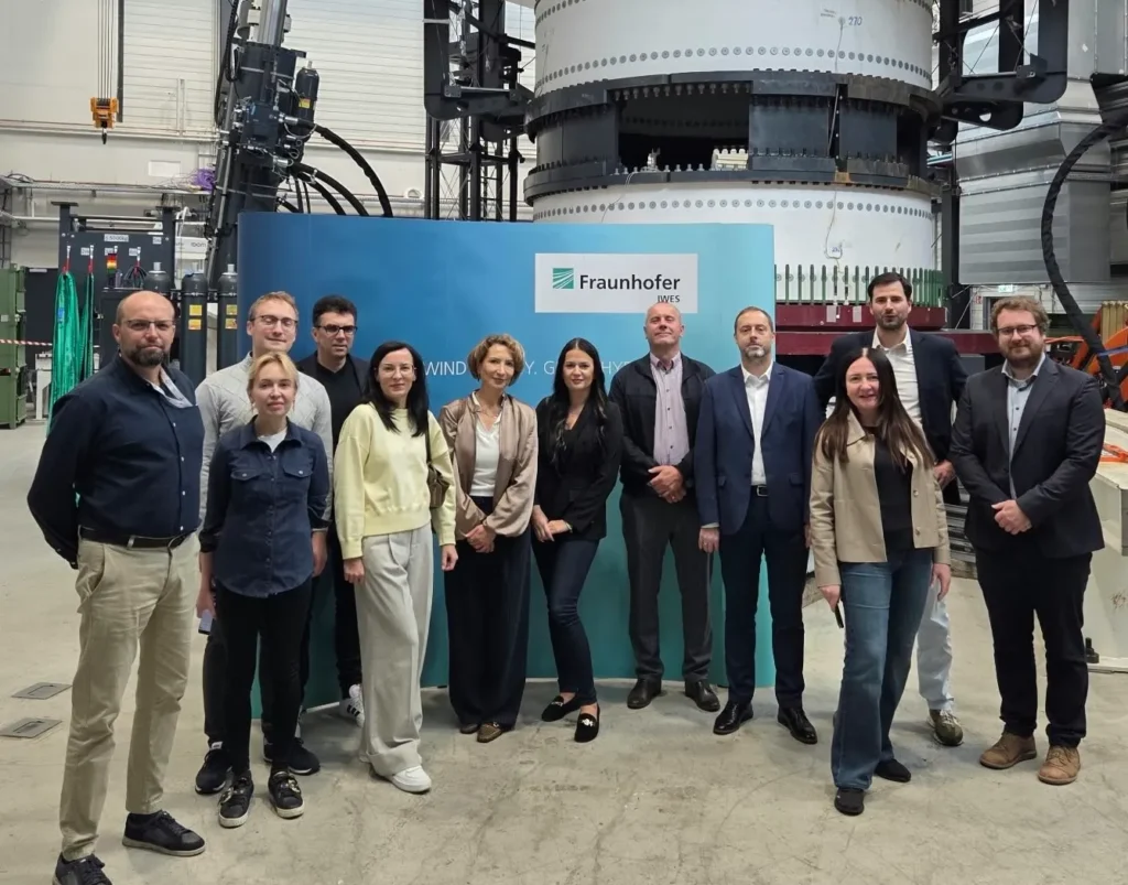 Zespół SIM Gdynia podczas wizyty branżowej związanej z WindEnergy Hamburg 2026