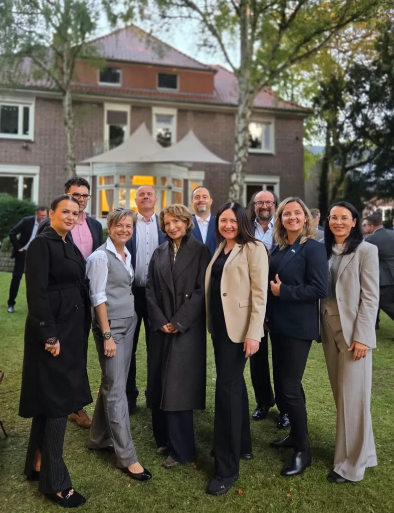 SIM Gdynia team during an industry visit connected with WindEnergy Hamburg 2026